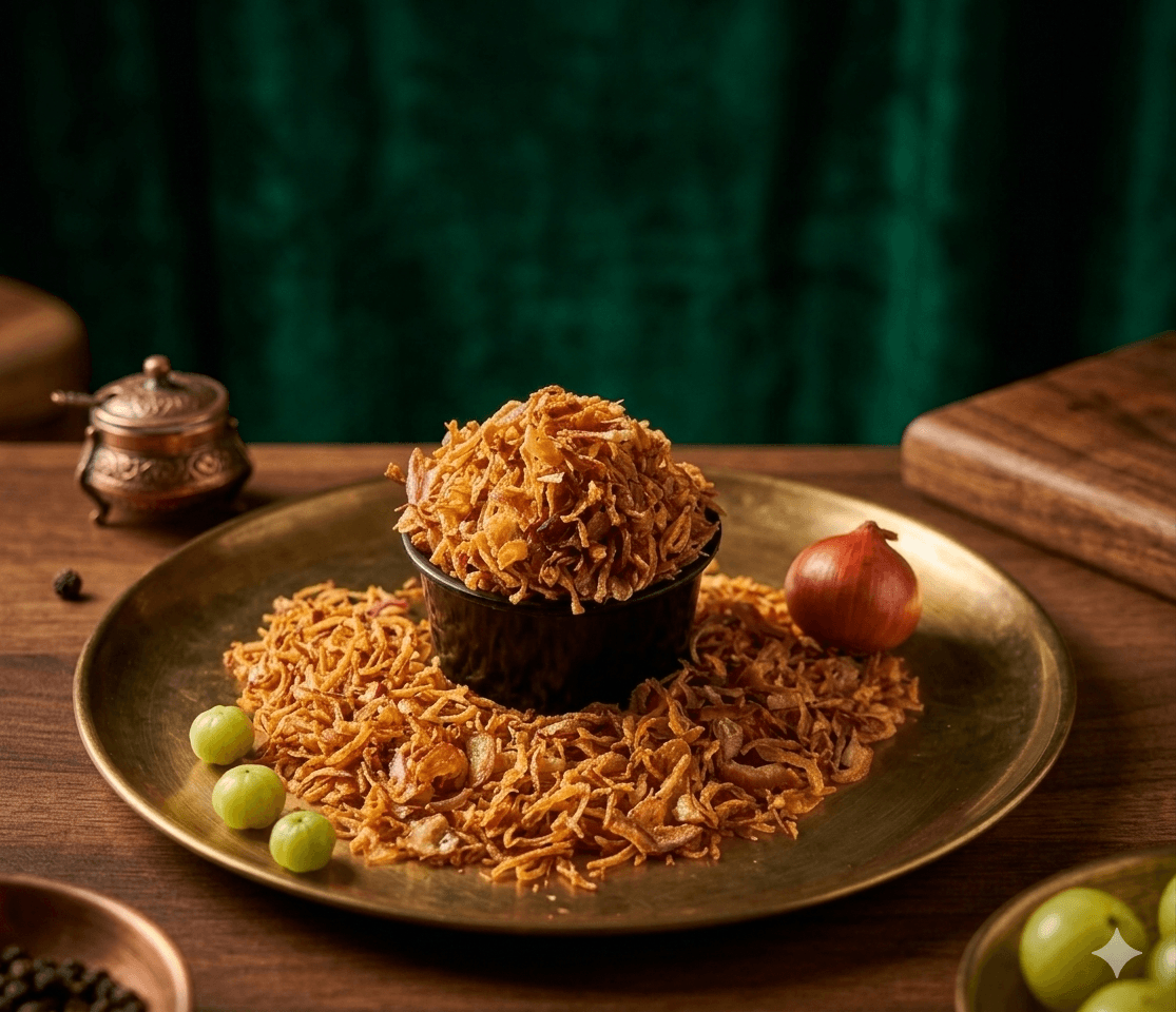 Pink Dehydrated Fried Onion