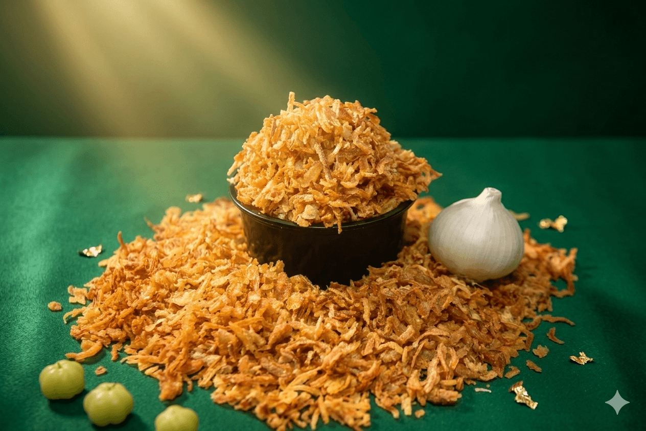 White Coated Fried Onion