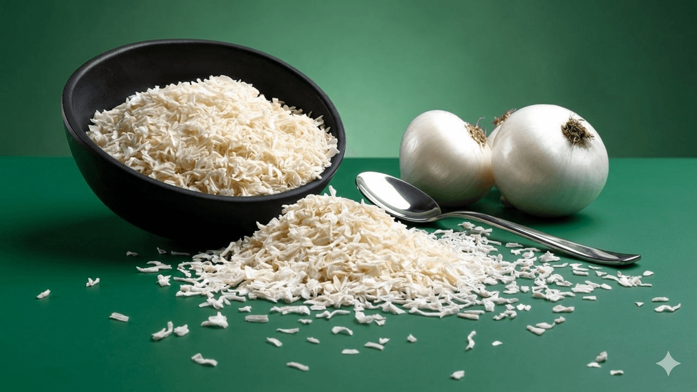 Dehydrated White Onion